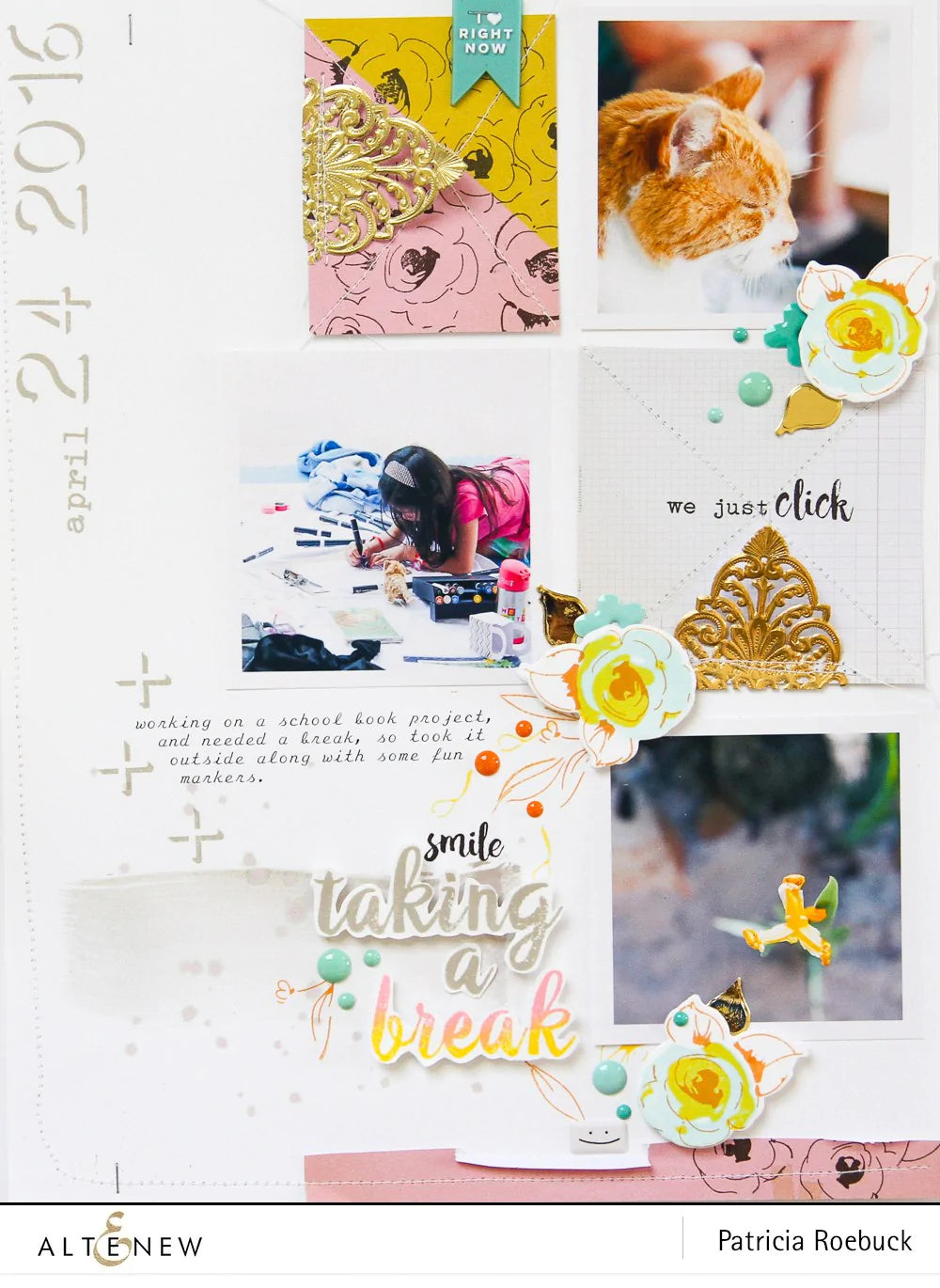 Stamp & Die Bundle Painted Flowers