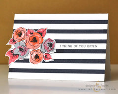 Stamp & Die Bundle Painted Flowers