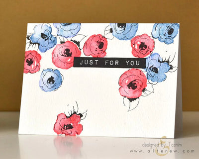 Stamp & Die Bundle Painted Flowers