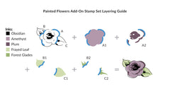 Stamp & Die Bundle Painted Flowers Add-on