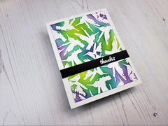 Stamp & Die Bundle Painted Hummingbirds
