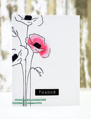 Stamp & Die Bundle Painted Poppy