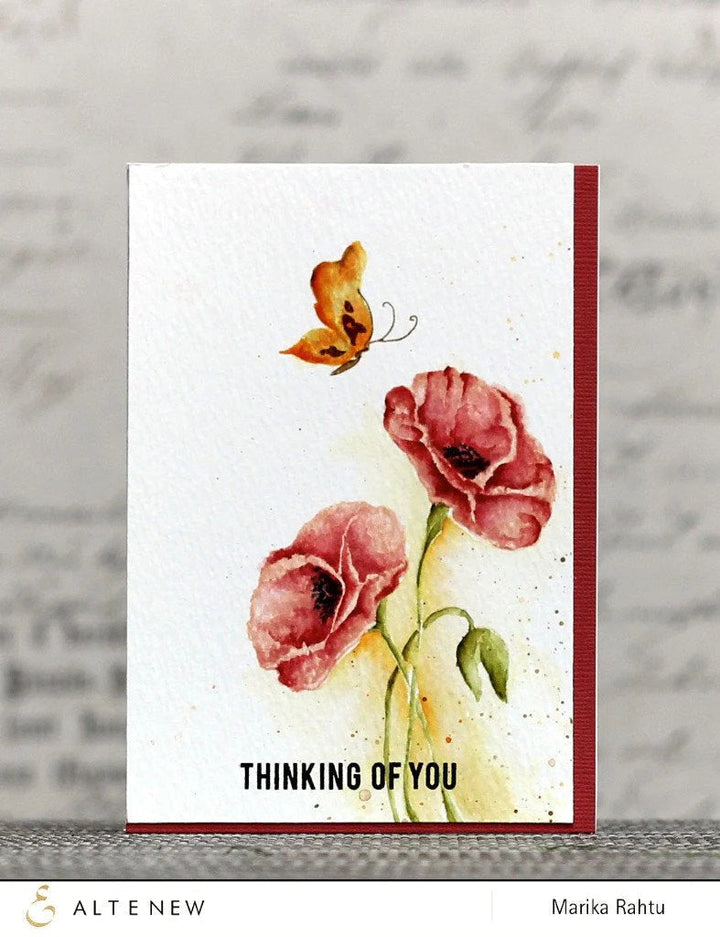 Stamp & Die Bundle Painted Poppy