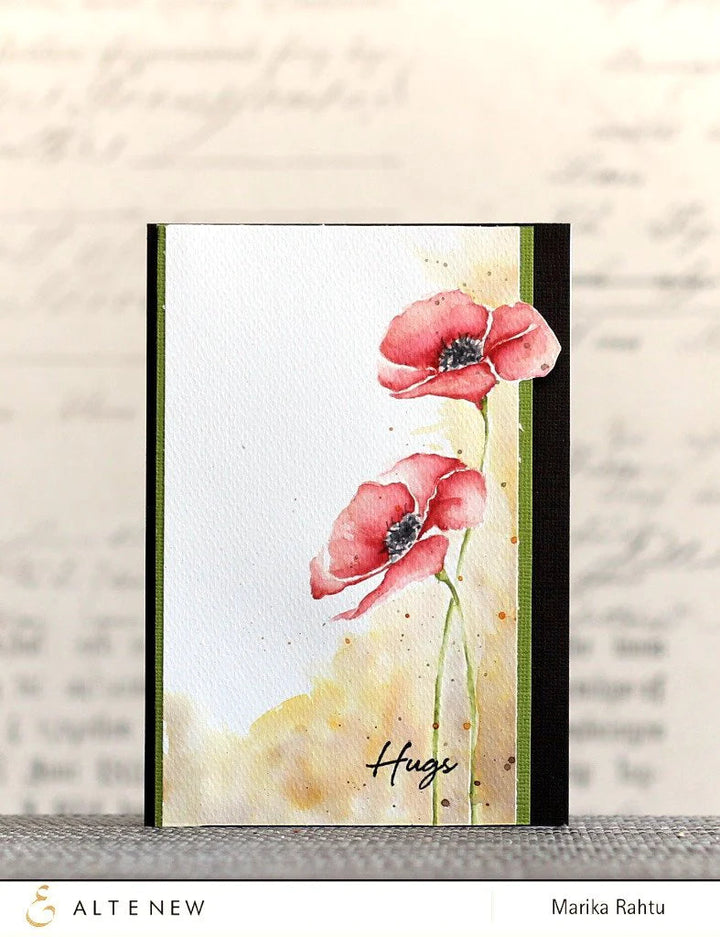 Stamp & Die Bundle Painted Poppy