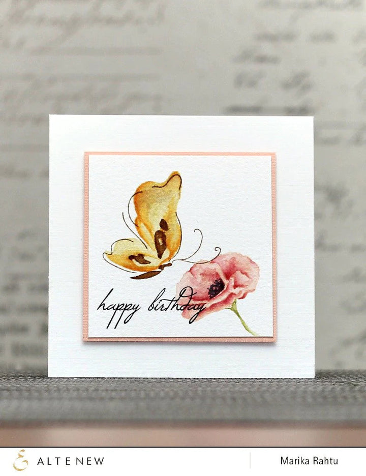 Stamp & Die Bundle Painted Poppy