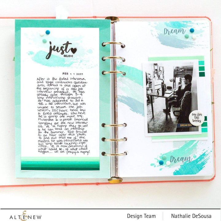 Stamp & Die Bundle Painted Rainbow