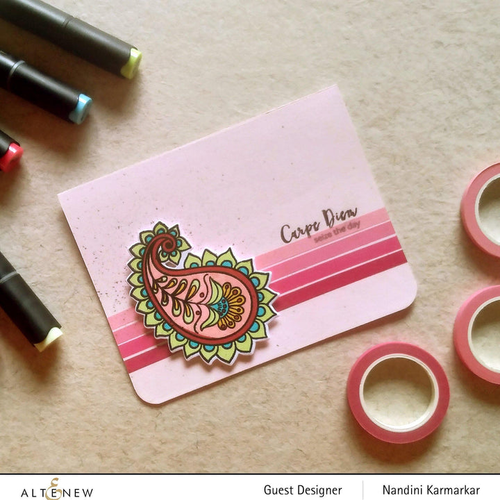 Stamp & Die Bundle Painted Rainbow