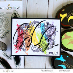 Stamp & Die Bundle Painted Rainbow
