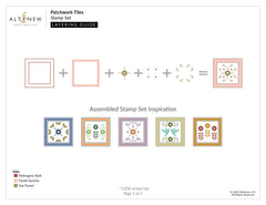 Stamp & Die Bundle Patchwork Tiles