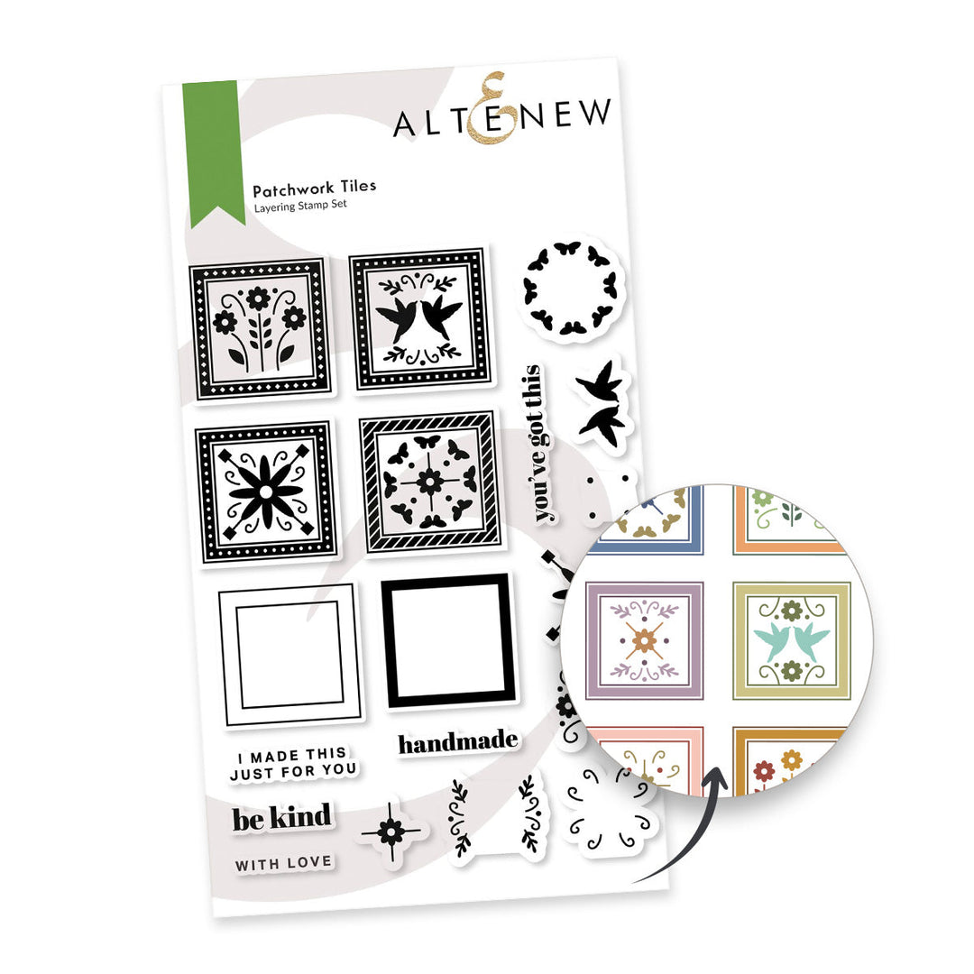 Stamp & Die Bundle Patchwork Tiles