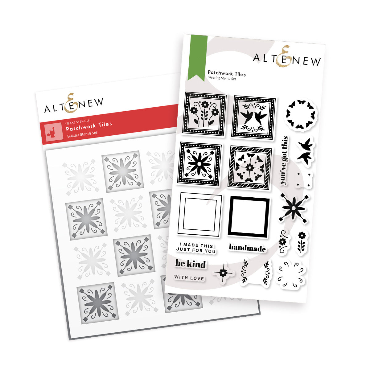 Stamp & Die Bundle Patchwork Tiles