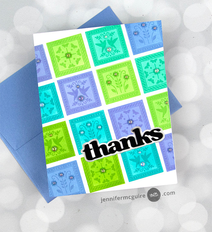 Stamp & Die Bundle Patchwork Tiles