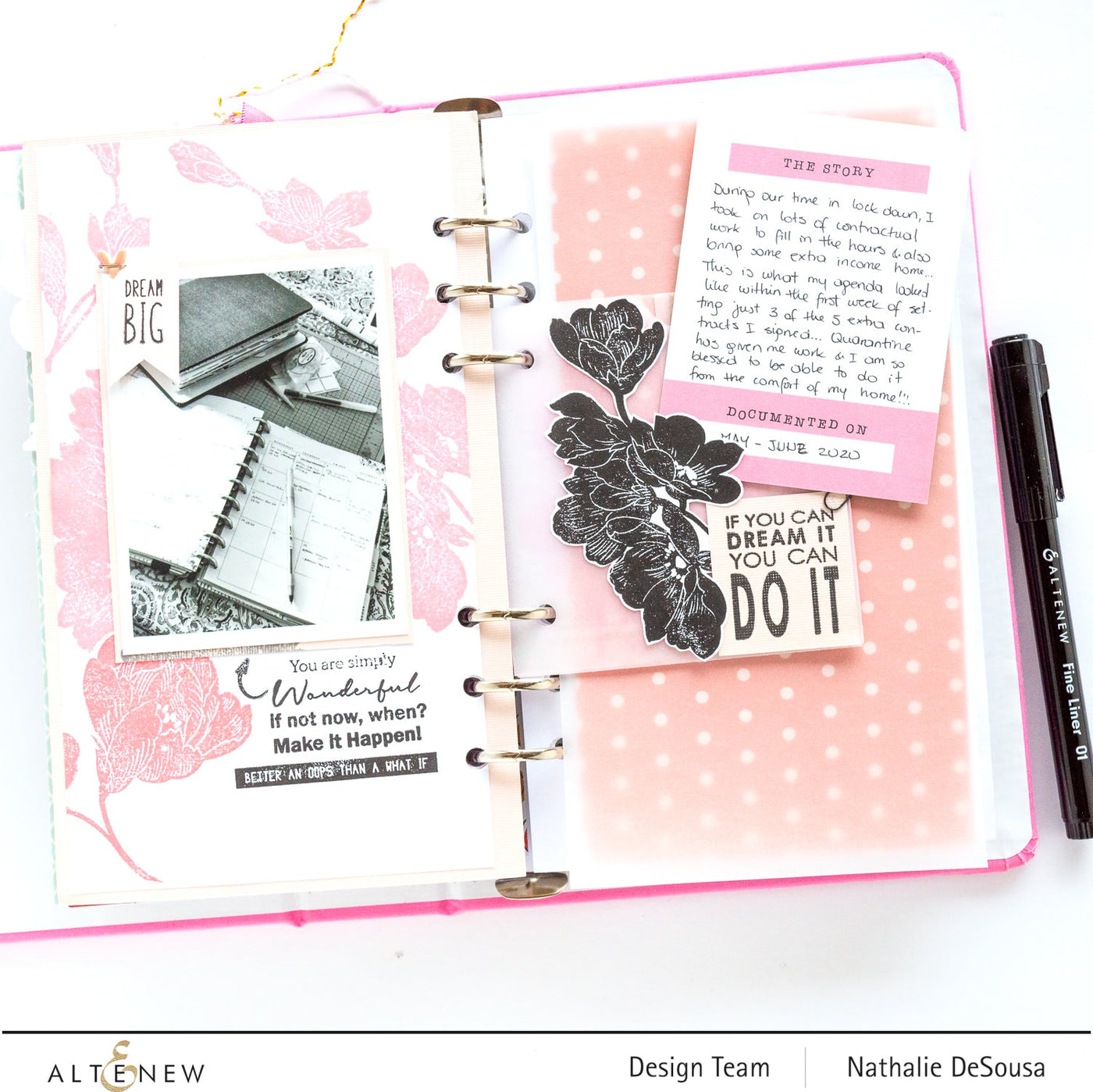 Stamp & Die Bundle Pen Sketched Silhouette