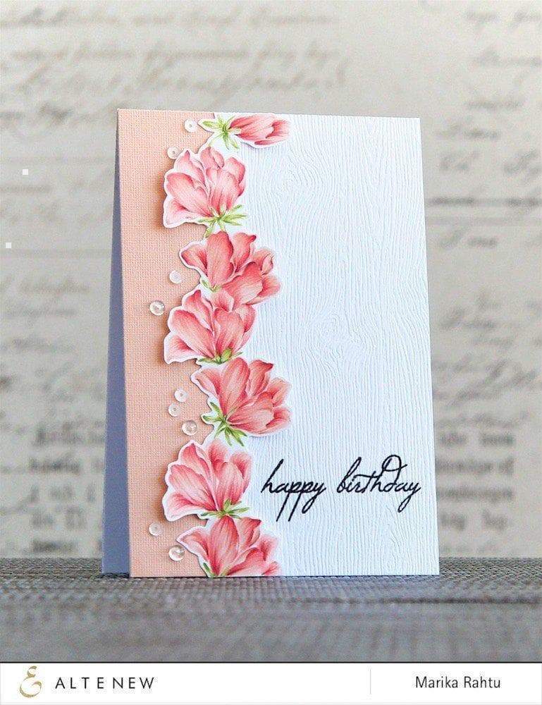 Stamp & Die Bundle Peony Bouquet