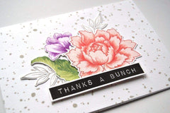 Stamp & Die Bundle Peony Bouquet
