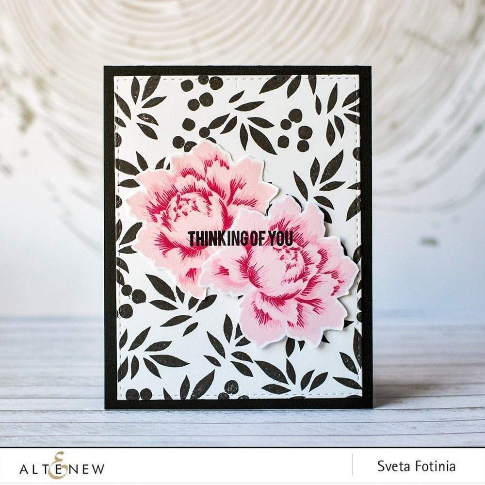 Stamp & Die Bundle Peony Bouquet