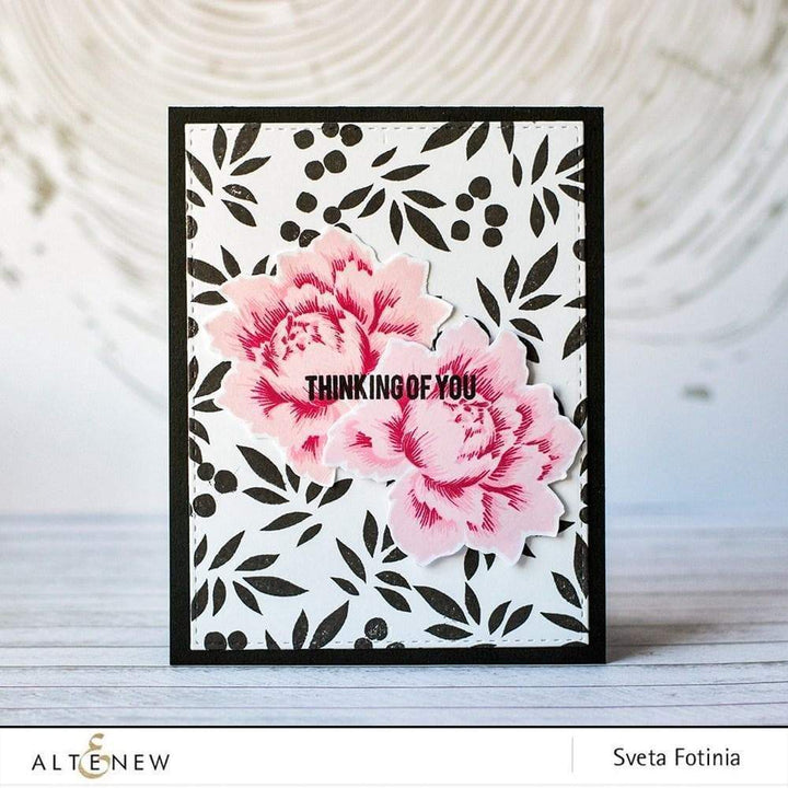 Stamp & Die Bundle Peony Bouquet