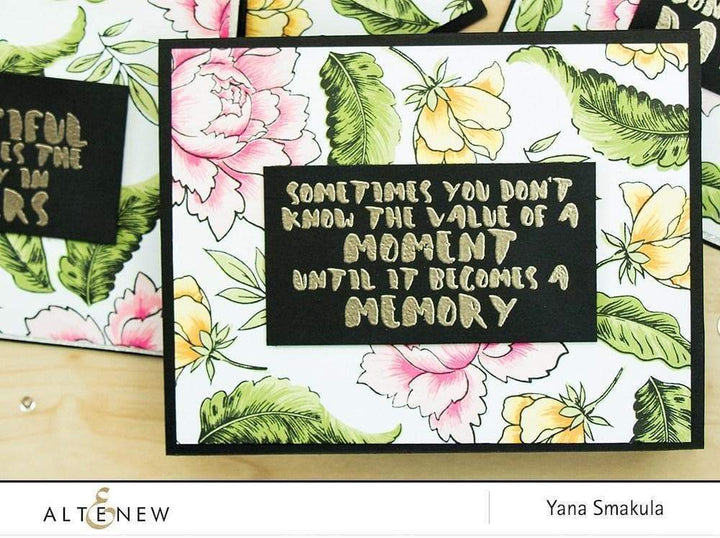 Stamp & Die Bundle Peony Bouquet