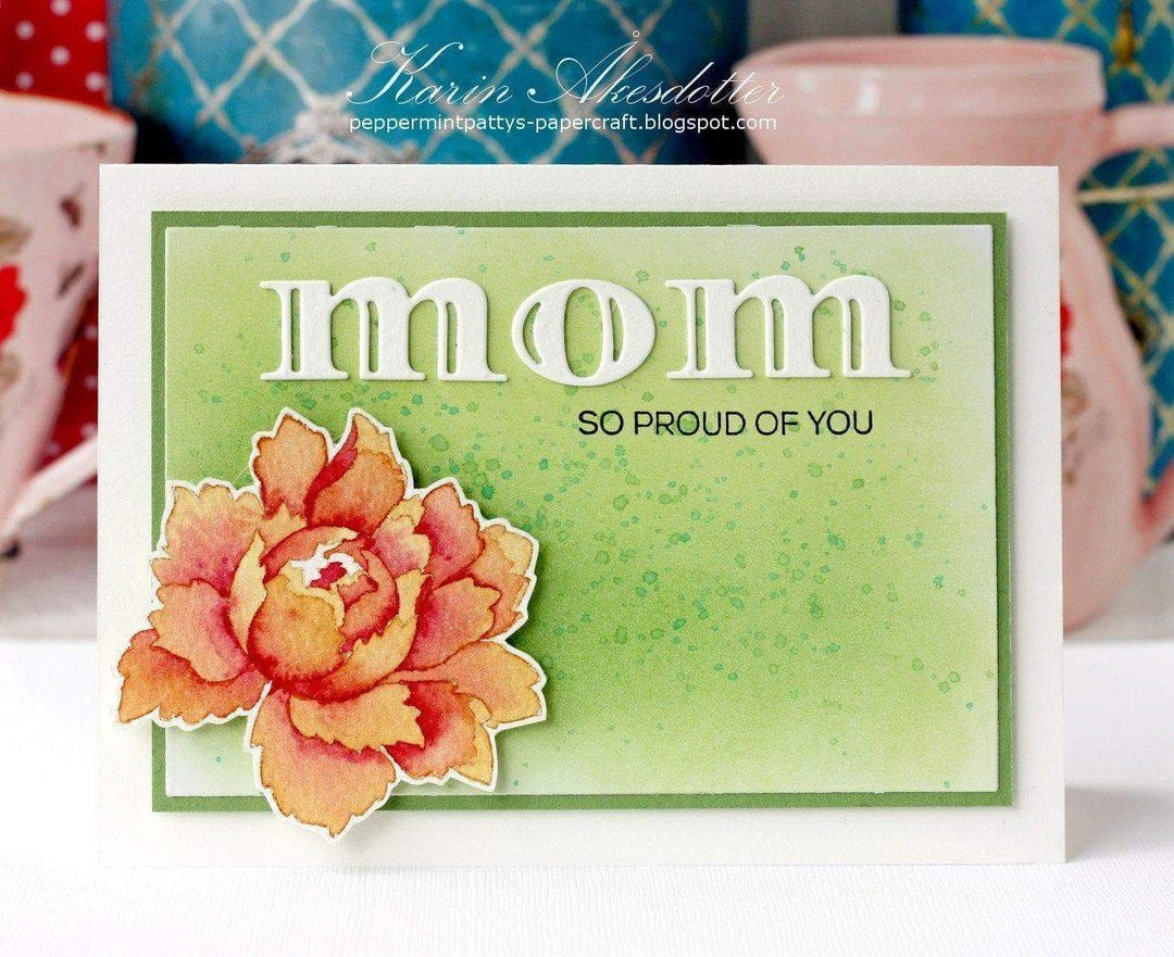 Stamp & Die Bundle Peony Bouquet