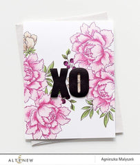 Stamp & Die Bundle Peony Bouquet