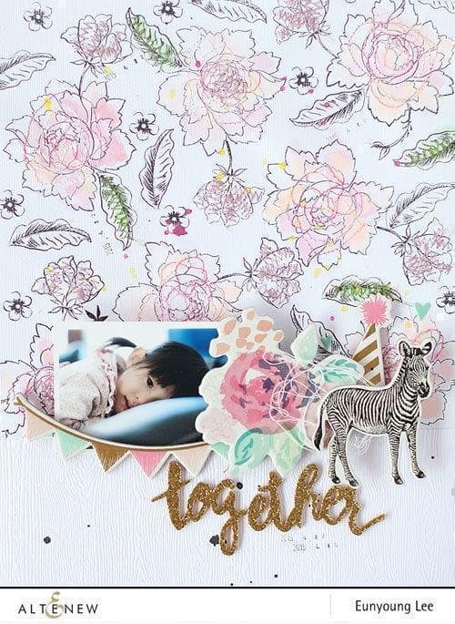 Stamp & Die Bundle Peony Bouquet