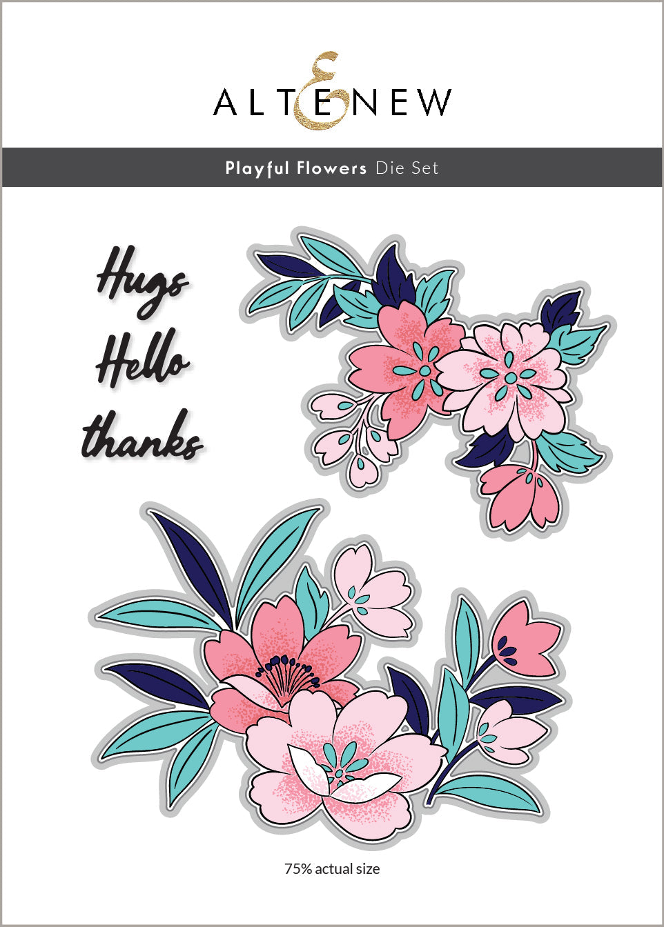 Stamp & Die Bundle Playful Flowers