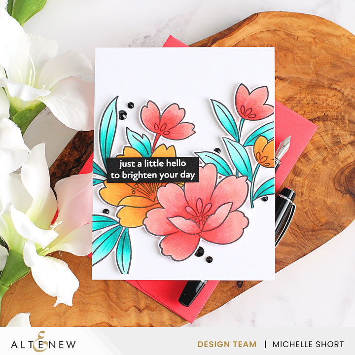 Stamp & Die Bundle Playful Flowers