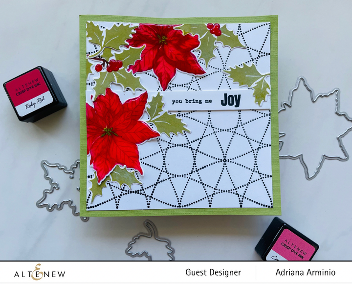 Stamp & Die Bundle Poinsettia & Berries