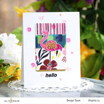 Stamp & Die Bundle Poised Flamingo