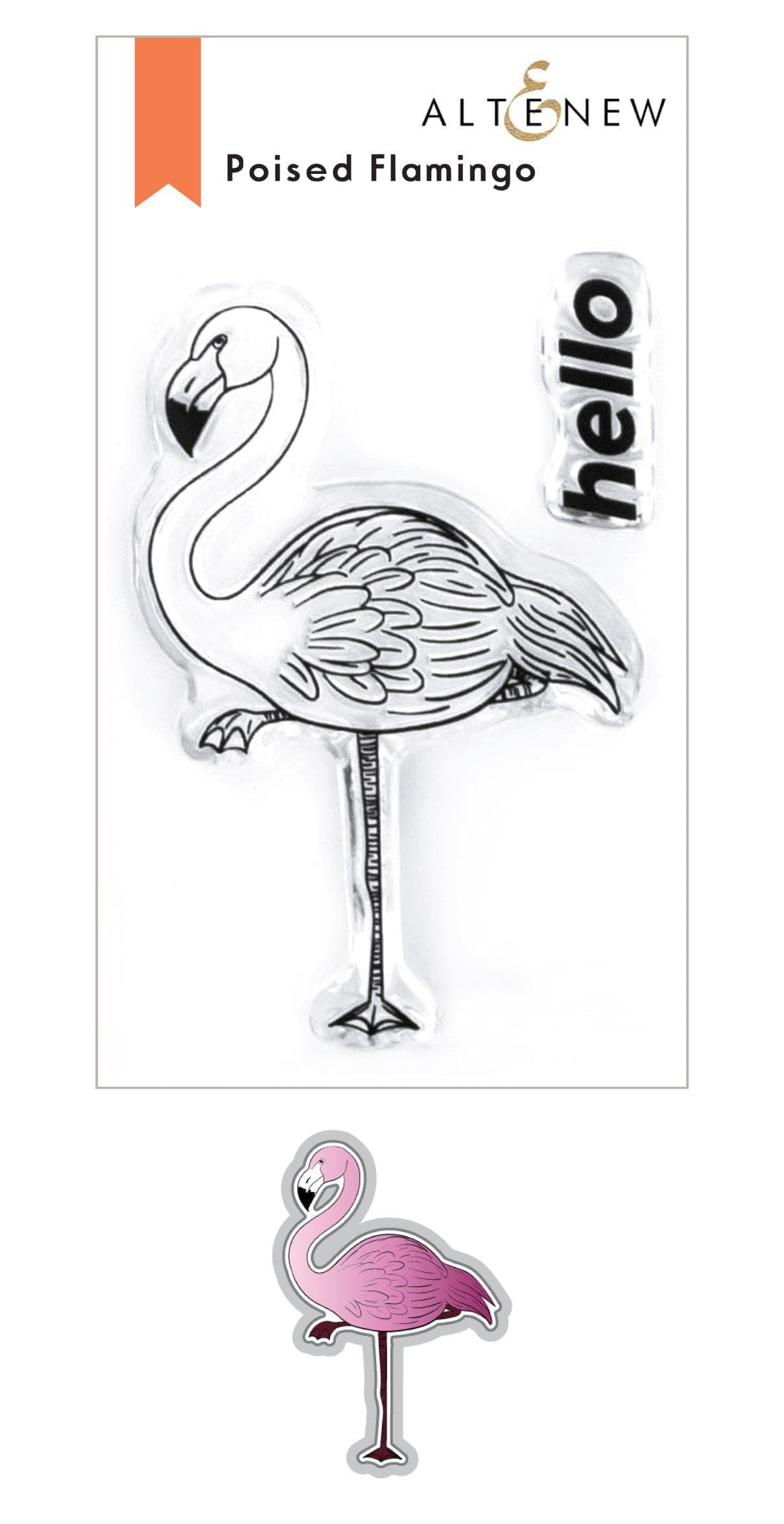 Stamp & Die Bundle Poised Flamingo