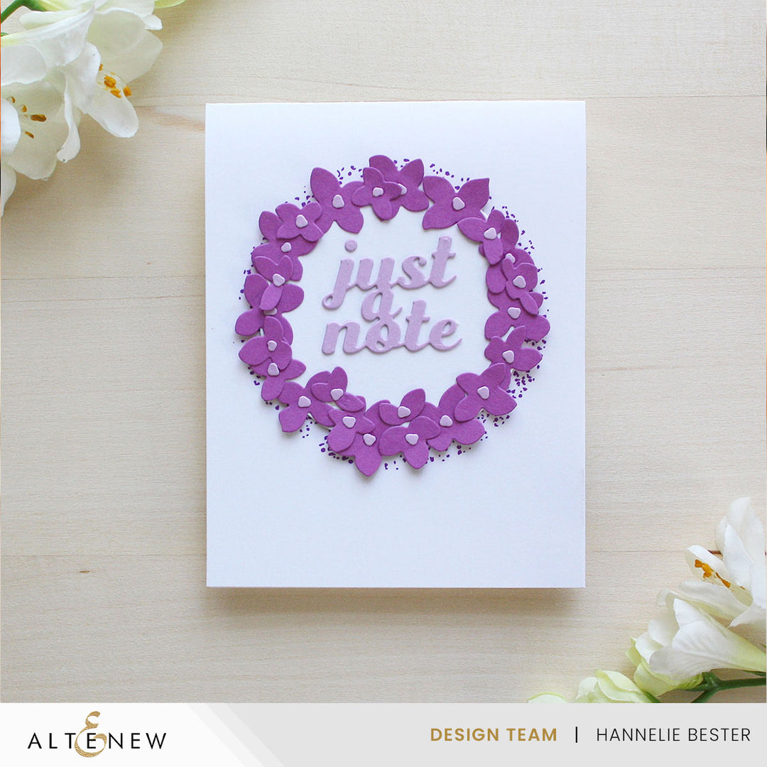 Stamp & Die Bundle Pop-It-Up: Blooming Hydrangea Stamp & Die Set