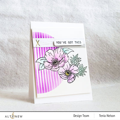 Stamp & Die Bundle Poppy Arrangement Stamp & Die Bundle