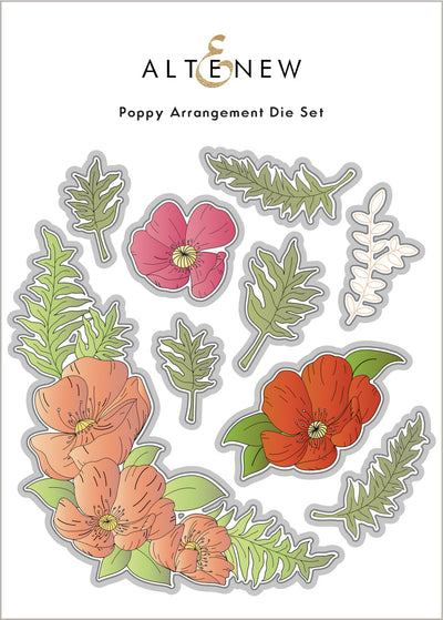 Stamp & Die Bundle Poppy Arrangement Stamp & Die Bundle