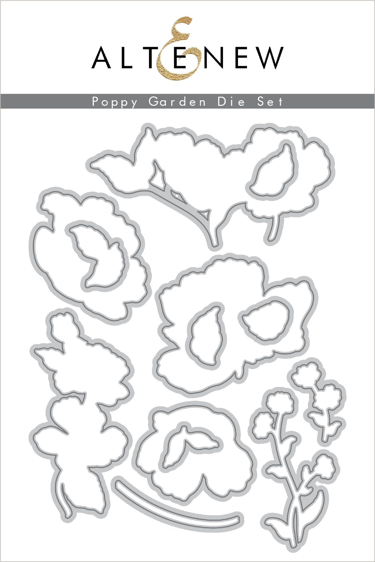 Stamp & Die Bundle Poppy Garden Stamp & Die Bundle