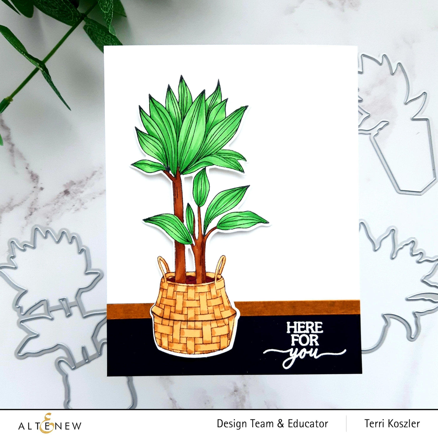 Stamp & Die Bundle Pots And Plants