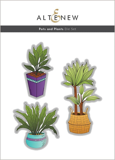 Stamp & Die Bundle Pots And Plants