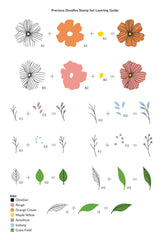 Stamp & Die Bundle Precious Doodles