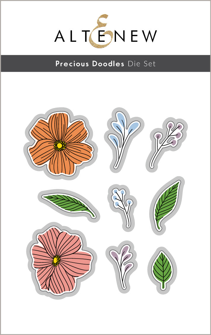 Stamp & Die Bundle Precious Doodles