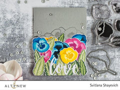 Stamp & Die Bundle Pretty Pansies