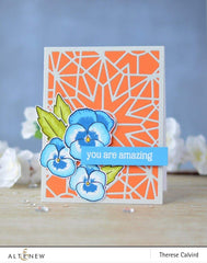 Stamp & Die Bundle Pretty Pansies