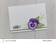 Stamp & Die Bundle Pretty Pansies