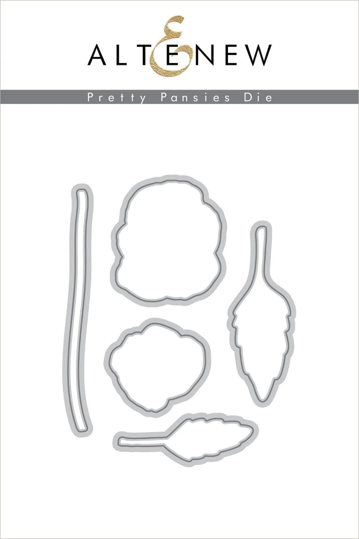 Stamp & Die Bundle Pretty Pansies