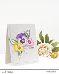 Stamp & Die Bundle Pretty Pansies