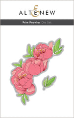 Stamp & Die Bundle Prim Peonies