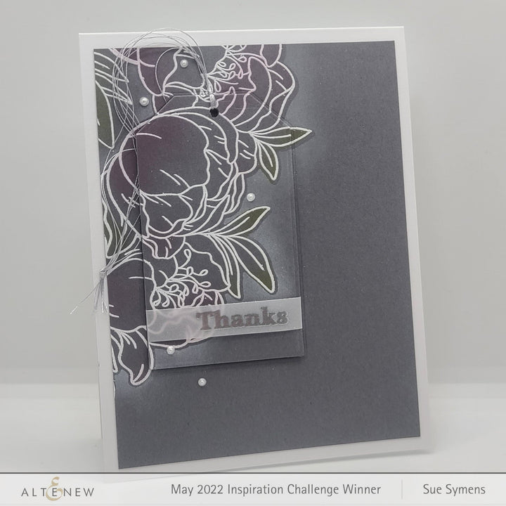 Stamp & Die Bundle Prim Peonies