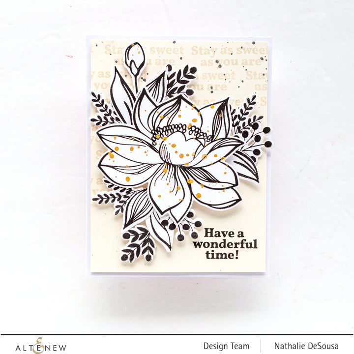 Stamp & Die Bundle Prim Peonies