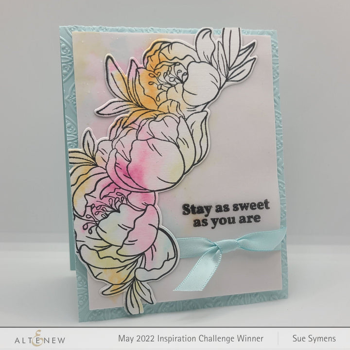 Stamp & Die Bundle Prim Peonies