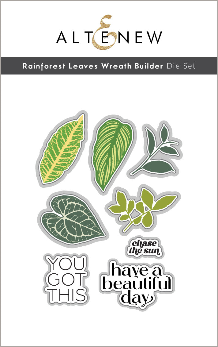 Stamp & Die Bundle Rainforest Leaves