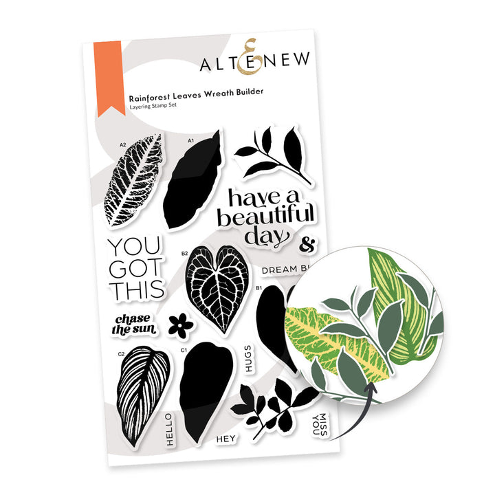 Stamp & Die Bundle Rainforest Leaves
