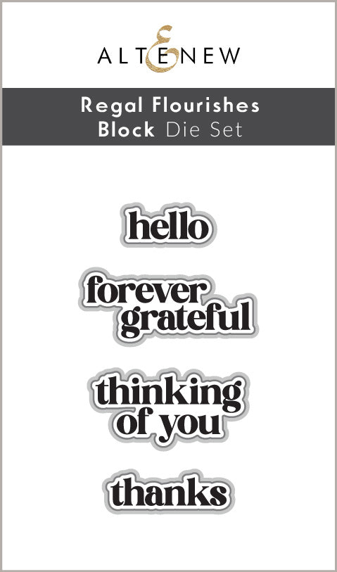 Stamp & Die Bundle Regal Flourishes